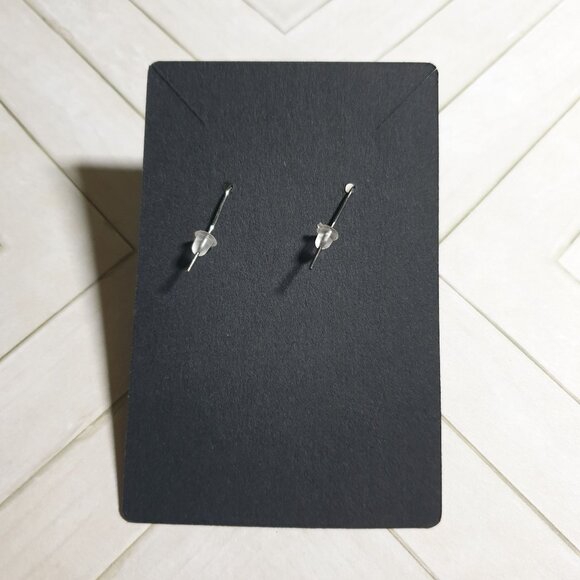 Vintage Purple Beaded Dangle Earrings Cluster Women Costume Retro Hook Closure - Picture 3 of 3